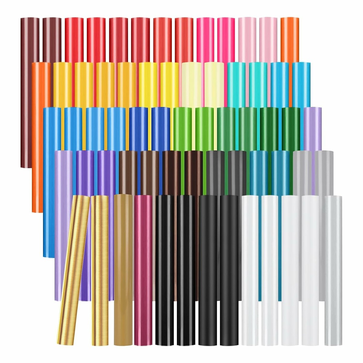 Prime Vinyl folia winylowa samoprzylepna 30,5 x 30,5 cm, 65 arkuszy – naklejki i oznakowanie