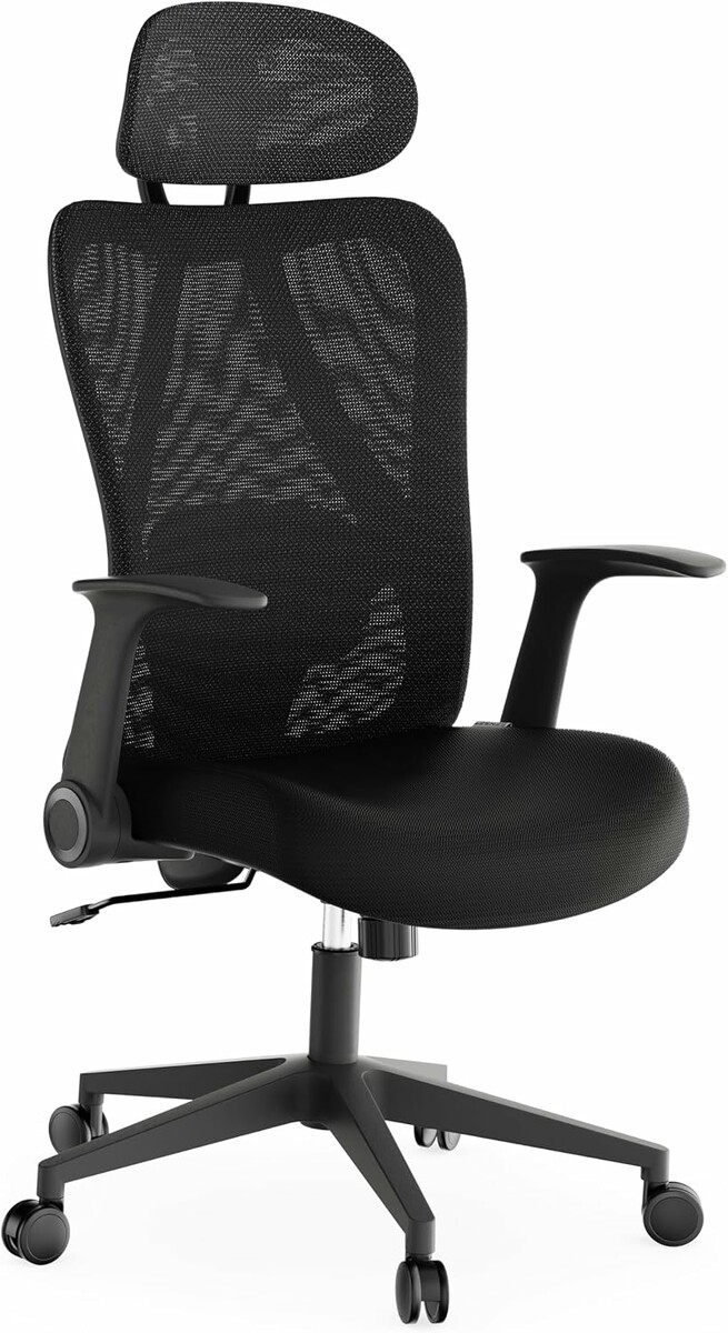 SENSE7 Noxo – ergonomiczny fotel biurowy z siatki, czarny, do 150 kg