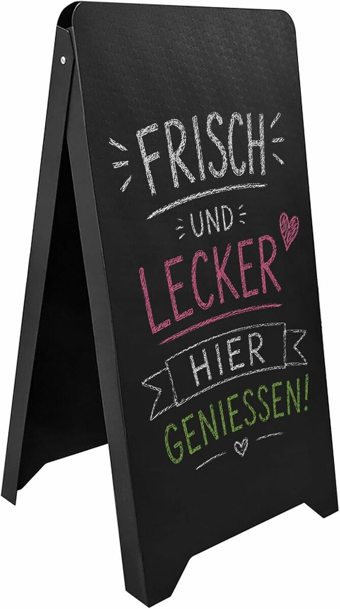 Feniks potykacz reklamowy 118 x 61 cm – dwustronny stojak z tablicą do pisania kredą