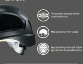 Uvex Pheos B-WR 9772930 – wentylowany kask roboczy EN 397, czarny – zdjęcie 2