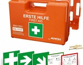 Petex 43924135 – zakładowa apteczka pierwszej pomocy DIN 13157 z uchwytem – zdjęcie 1