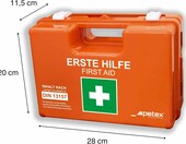 Petex 43924135 – zakładowa apteczka pierwszej pomocy DIN 13157 z uchwytem – zdjęcie 2