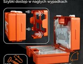 Heldenwerk apteczka DIN 13157 z uchwytem ściennym – zestaw pierwszej pomocy do zakładu pracy – zdjęcie 2
