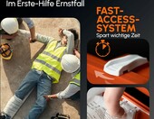 Heldenwerk apteczka DIN 13157 z uchwytem ściennym – zestaw pierwszej pomocy do zakładu pracy – zdjęcie 5