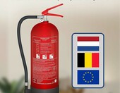 Elro FEP6KG – gaśnica proszkowa 6 kg ABC z uchwytem – zdjęcie 3