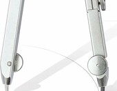 STAEDTLER Mars comfort 552 02 – cyrkiel kreślarski z szybką regulacją – zdjęcie 5