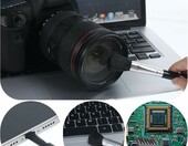 Ymapinc zestaw 7 pędzelków i szczotek antystatycznych ESD do elektroniki – zdjęcie 5