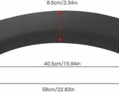 VGEBY osłona nadkola lewa przednia do Mini Cooper R50/R52/R53 – nadkole z PP i EPDM – zdjęcie 3