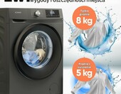 Bomann WAT 7186 – pralko-suszarka 8/5 kg, 1400 obr./min, funkcja pary, tytanowa – zdjęcie 2