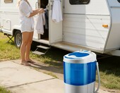 WilTec 65816 – mini pralka wirnikowa 3 kg z wirówką, 150 W, turystyczna – zdjęcie 2