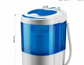 WilTec 65816 – mini pralka wirnikowa 3 kg z wirówką, 150 W, turystyczna – zdjęcie 3