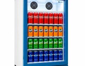 Worldmai PS-130S – witryna chłodnicza 133 l ze szklanymi drzwiami, dla gastronomii – zdjęcie 3