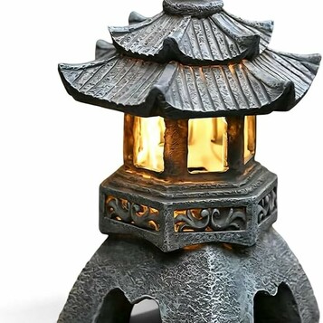 Fouvin – solarna japońska pagoda ogrodowa, kamienna latarnia dekoracyjna