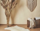 Schafshaut Store naturalna skóra owcza, biała, rozmiar L 100–110 cm – zdjęcie 5