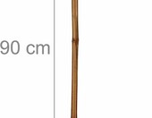 Relaxdays pochodnie ogrodowe bambusowe na olej, 10 szt., 90 cm, brązowe – zdjęcie 4