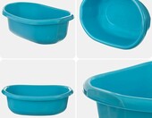KADAX K12651 – miska plastikowa 20 l do mycia i łazienki, niebieska – zdjęcie 4