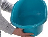 KADAX K12651 – miska plastikowa 20 l do mycia i łazienki, niebieska – zdjęcie 5