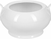 Festa Italia Bella – waza porcelanowa 3 l z pokrywką, biała – zdjęcie 4