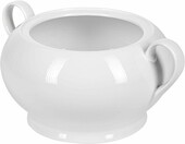 Festa Italia Bella – waza porcelanowa 3 l z pokrywką, biała – zdjęcie 5