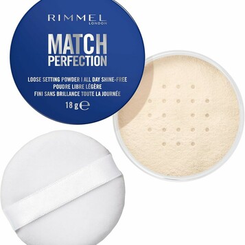 Transparentny sypki Rimmel Match Perfection (stan nowy)