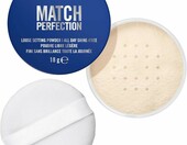 Rimmel Match Perfection – transparentny sypki puder do twarzy 18 g, 02 Translucent Honey – zdjęcie 1