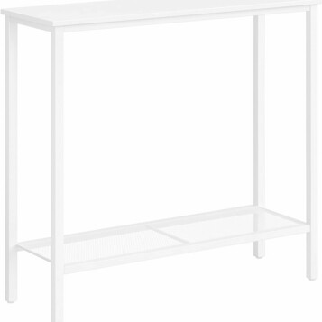 Stolik konsolowy 75 cm z półką HOOBRO (stan nowy)
