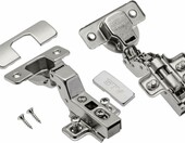 GTV zawiasy meblowe ECHC Soft-Close, wpuszczane, Clip-on – 4 szt. – zdjęcie 2