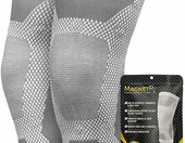 MagnetRX MKS02M – magnetyczne opaski kompresyjne na kolana, 2 sztuki, rozmiar M – zdjęcie 1