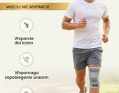 MagnetRX MKS02M – magnetyczne opaski kompresyjne na kolana, 2 sztuki, rozmiar M – zdjęcie 4