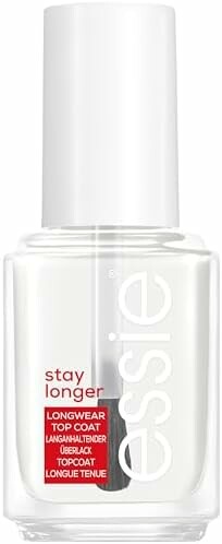 essie Top Coat – nabłyszczający lakier nawierzchniowy do paznokci, 13,5 ml