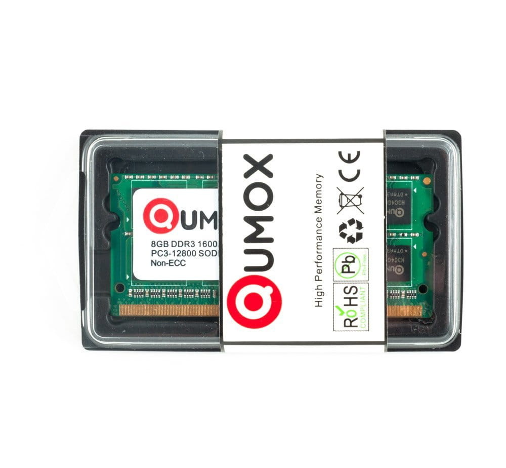 Pamięć Qumox 8GB 1600 DDR3 8 GB PC3-12800 SO-DIMM PC3 RAM 204pin cl11