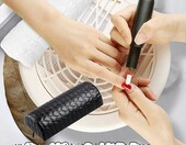 LATRAT poduszka pod dłoń do manicure ze zdejmowanym pokrowcem, czarna – zdjęcie 3