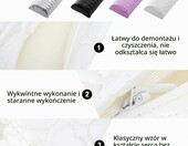 LATRAT poduszka pod dłoń do manicure ze zdejmowanym pokrowcem, czarna – zdjęcie 5