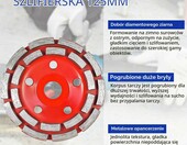 gxwcyi – osłona odsysająca do szlifierki kątowej 125 mm z tarczą diamentową – zdjęcie 3