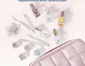 Luxja etui na lakiery do paznokci i akcesoria manicure, 12–18 butelek, różowe – zdjęcie 3
