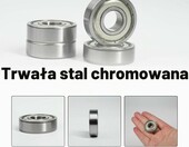 RowGlow 6000ZZ – 4 łożyska kulkowe 10x26x8 mm do maszyn i narzędzi – zdjęcie 3