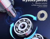 RowGlow 6000ZZ – 4 łożyska kulkowe 10x26x8 mm do maszyn i narzędzi – zdjęcie 4