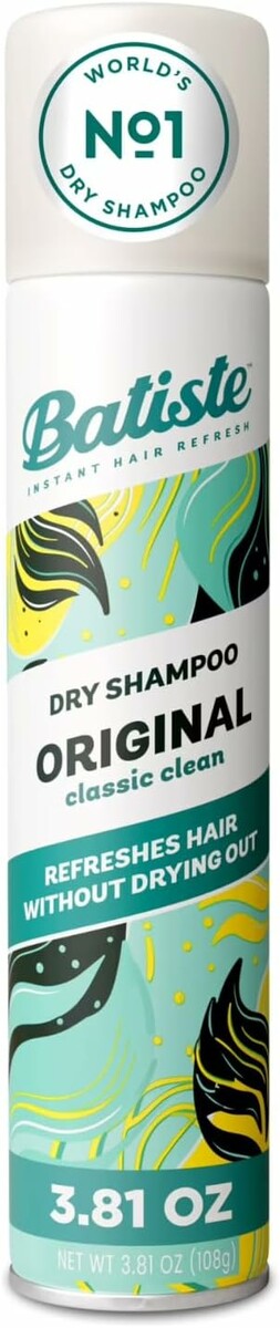 Batiste suchy szampon 200 ml – odświeżający spray do włosów