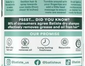 Batiste suchy szampon 200 ml – odświeżający spray do włosów – zdjęcie 2
