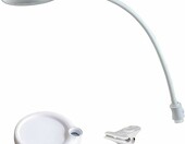 Lumeno 6805WS lampa z lupą LED 5 dioptrii – do salonu kosmetycznego, biała – zdjęcie 1
