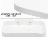 QWORK WD11203 wózek kosmetyczny na kółkach – metalowy, do salonu piękności – zdjęcie 2