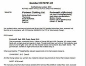 Portwest B308 Xenon – bluza robocza rugby z długim rękawem, pomarańczowa – zdjęcie 4
