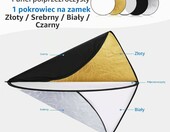 Neewer 10000076 – składana blenda fotograficzna 5 w 1, 110 cm, z torbą – zdjęcie 3