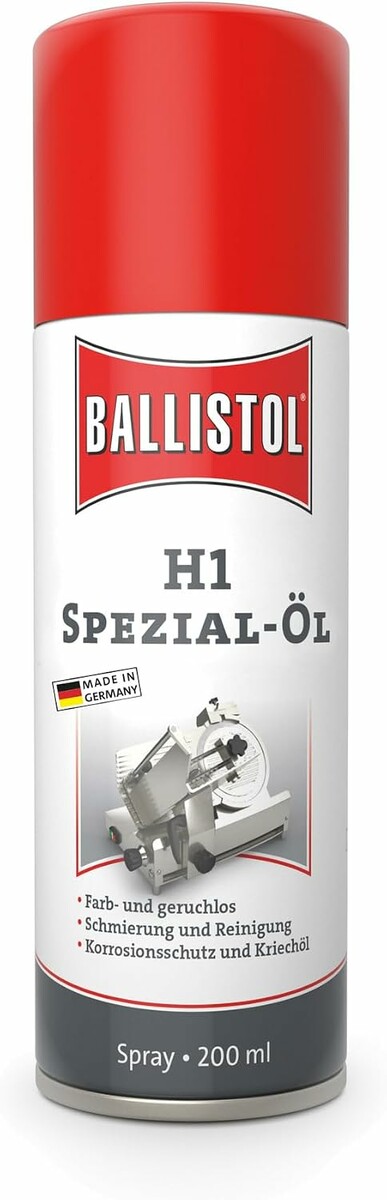 Ballistol H1 25310 – olej spożywczy w sprayu 200 ml do sprzętu kuchennego