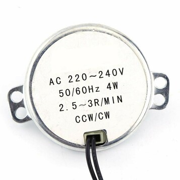 Silnik synchroniczny AC 220–240 V 4 W Akozon (stan nowy)