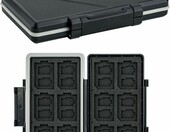 JJC JCR-SDMSD36 – wodoszczelne etui na 36 kart pamięci SD i microSD, czarne – zdjęcie 1