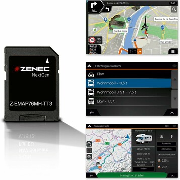 Oprogramowanie ZENEC Z-EMAP76MH-TT3 (stan nowy)