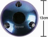 Rayzm TD5 – stalowy bęben językowy 13 cm, 8 nut C-dur, niebieski – zdjęcie 3