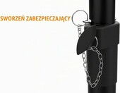 Audibax Neo 121 – aluminiowy statyw głośnikowy regulowany 67–115 cm, czarny – zdjęcie 5
