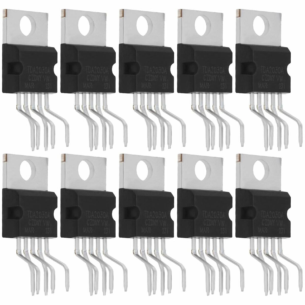 YINETTECH TDA2030A – układ scalony wzmacniacza mocy audio 18 W, 10 szt.